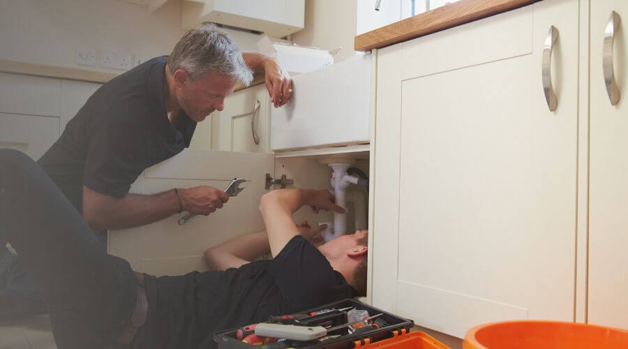 Professional burst pipe repair services in Hallett, OK
